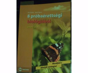 8 próbaérettségi biológiából könyv eladó