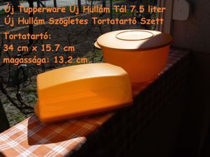 Tupperware tál, szűrő, szilikon forma, kés, doboz, tortatároló, akciós - kép 5