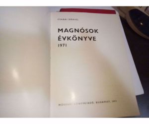 Magnósok évkönyve 1971 (Az első magnós évkönyv) Csabai Dániel 