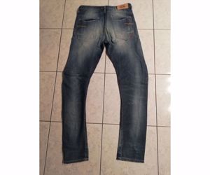 Új Retro Jeans kék 27-es ülepes, Mayo Chix by Zerga 28-as női farmer nadrág - kép 2