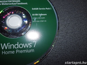 Eredeti Windows 7 64-Bit telepítőlemez Siófokon.  