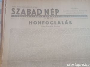 Szabad Nép 1948. március 28  hagyatékból 3000ft óbuda a képeken látható állapotban személyesen óbudá