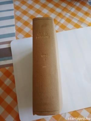 Élet és Tudomány 1972 évi I. (első félév) egybefűzött keménykötésú példánya  10000ft óbuda posta kiz