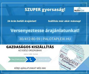 Előtető, Árnyékoló Polikarbonát lemez: 10 mm | erősített | uv védett | több színben - kép 5