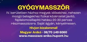 Gyógymasszőr házhoz megy