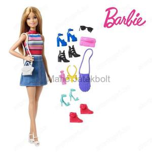 Barbie baba divatkiegészítőkkel - Mattel