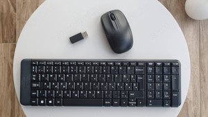 Logitech MK220 (920-003167) vezeték nélküli billentyűzet + egér - kép 2